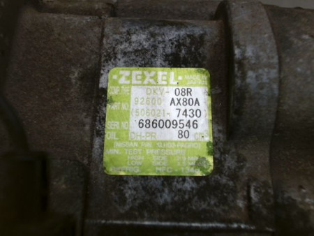 COMPRESSEUR AIR CONDITIONNE NISSAN MICRA