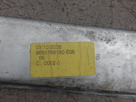 MECANISME LEVE-GLACE ARRIERE GAUCHE PEUGEOT 207