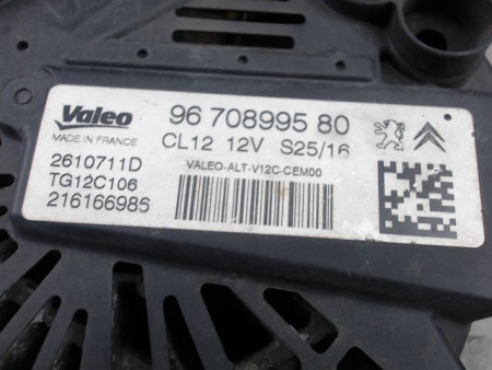 ALTERNATEUR PEUGEOT 108