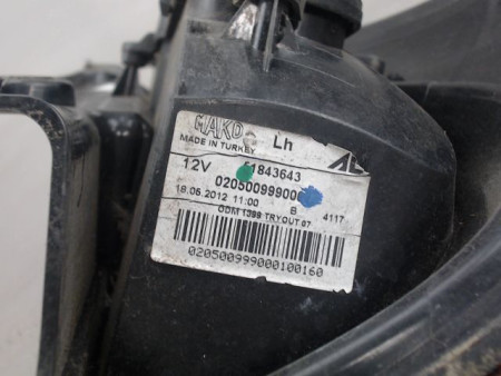 FEU ARRIERE GAUCHE  FIAT PANDA