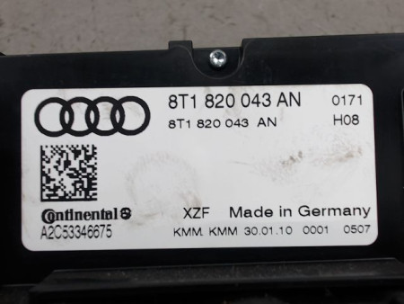 COMMANDE DE CHAUFFAGE AUDI Q5
