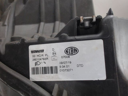 PHARE DROIT DACIA SANDERO