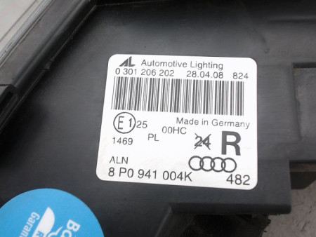 PHARE DROIT AUDI A3