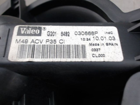 MOTEUR VENTILATEUR CHAUFFAGE PEUGEOT PARTNER