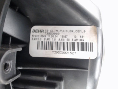 MOTEUR VENTILATEUR CHAUFFAGE PEUGEOT 5008