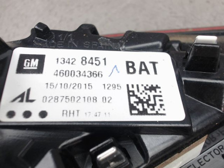 FEU ARRIERE INTERIEUR GAUCHE OPEL CORSA