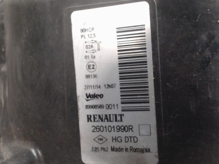 PHARE DROIT RENAULT CLIO