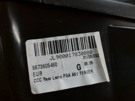 FEU ARRIERE GAUCHE  CITROEN C3
