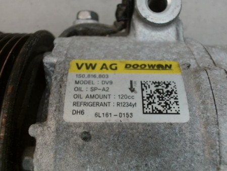 COMPRESSEUR AIR CONDITIONNE VOLKSWAGEN UP
