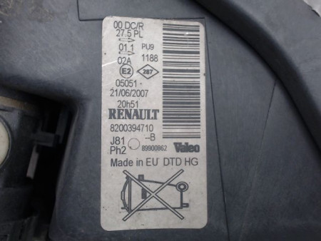 PHARE DROIT RENAULT ESPACE