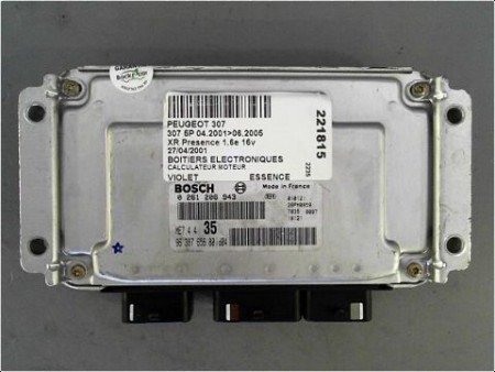 CALCULATEUR MOTEUR PEUGEOT 307 2001-2005