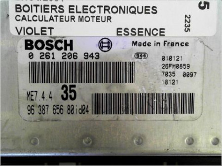 CALCULATEUR MOTEUR PEUGEOT 307 2001-2005