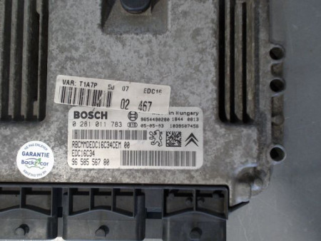CALCULATEUR MOTEUR PEUGEOT 206