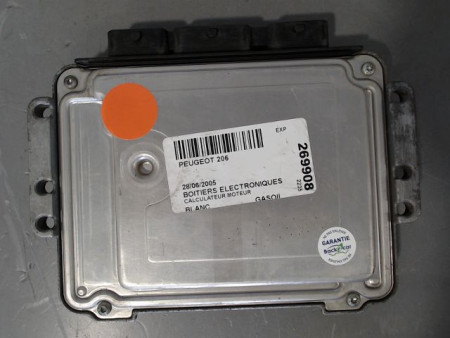 CALCULATEUR MOTEUR PEUGEOT 206