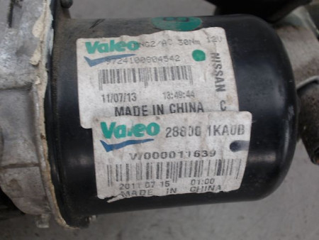 MECANISME ESSUIE-GLACE AVANT NISSAN JUKE