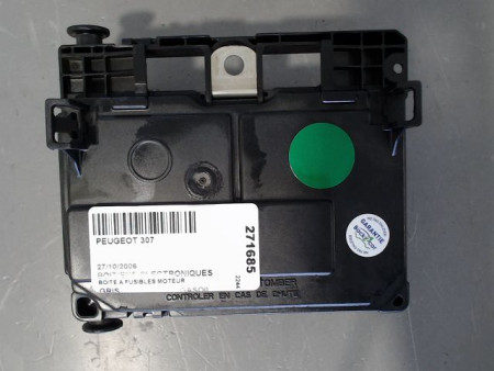 BOITE A FUSIBLES PEUGEOT 307
