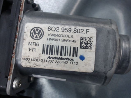 MECANISME LEVE-GLACE AVANT GAUCHE VOLKSWAGEN POLO
