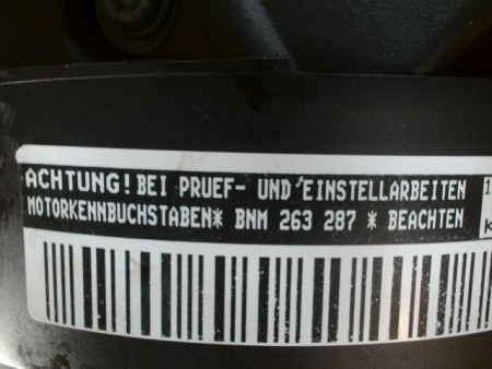 MOTEUR DIESEL VOLKSWAGEN POLO 1.4 TDI