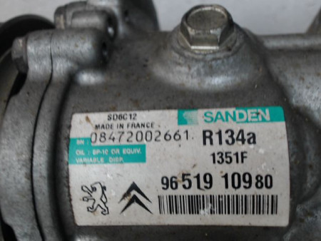 COMPRESSEUR AIR CONDITIONNE PEUGEOT 307