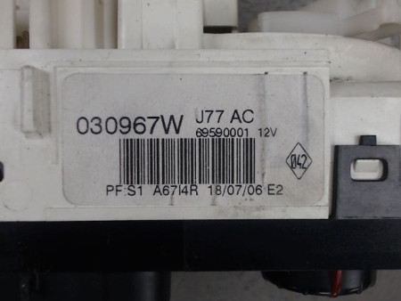COMMANDE DE CHAUFFAGE RENAULT CLIO