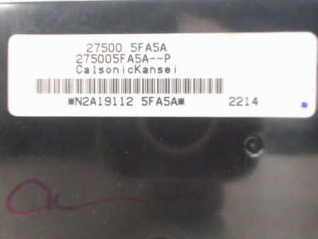 COMMANDE DE CHAUFFAGE NISSAN JUKE