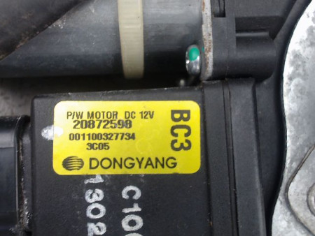 MECANISME LEVE-GLACE AVANT GAUCHE CHEVROLET CAPTIVA