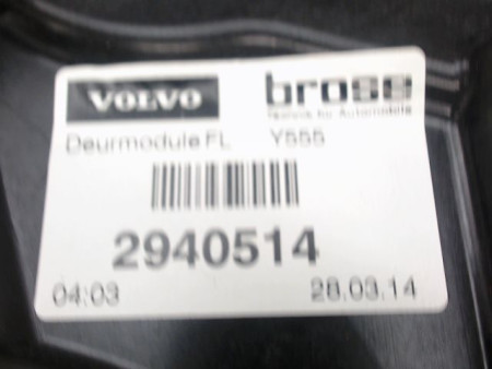 MECANISME LEVE-GLACE AVANT GAUCHE VOLVO V40