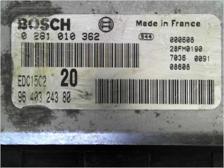 CALCULATEUR MOTEUR CITROEN XSARA COUPE -2000