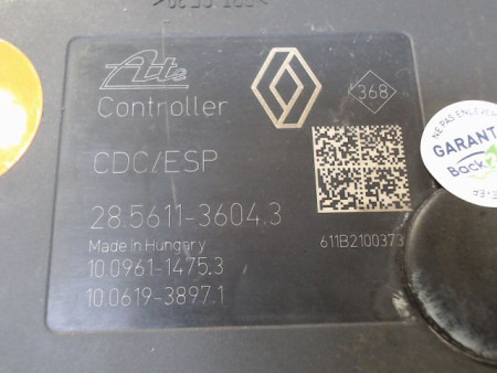 UNITE HYDRAULIQUE ABS RENAULT MEGANE
