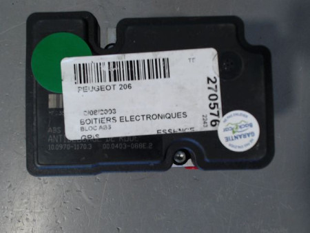 UNITE HYDRAULIQUE ABS PEUGEOT 206