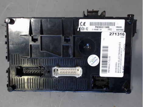 BOITIER GESTION HABITACLE RENAULT CLIO