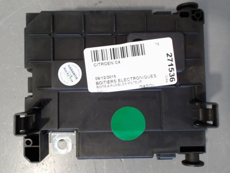 BOITE A FUSIBLES CITROEN C4