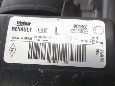 PHARE GAUCHE RENAULT MODUS