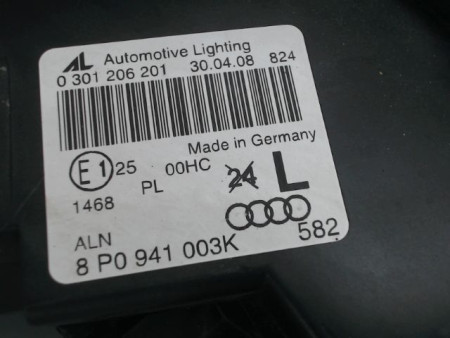 PHARE GAUCHE AUDI A3