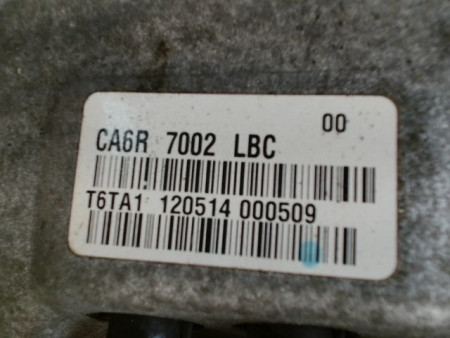 BOITE A VITESSE MECANIQUE FORD FIESTA 1.0 EcoBoost