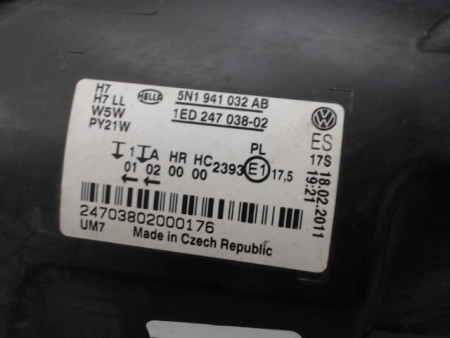 PHARE DROIT VOLKSWAGEN TIGUAN