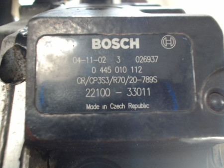 MOTEUR DIESEL TOYOTA YARIS 1.4 D-4D 