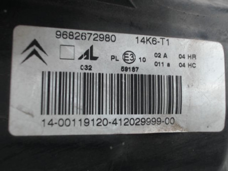 PHARE DROIT CITROEN C3