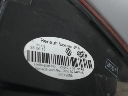 FEU ARRIERE GAUCHE  RENAULT MEGANE