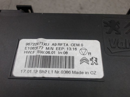 COMMANDE DE CHAUFFAGE PEUGEOT 2008
