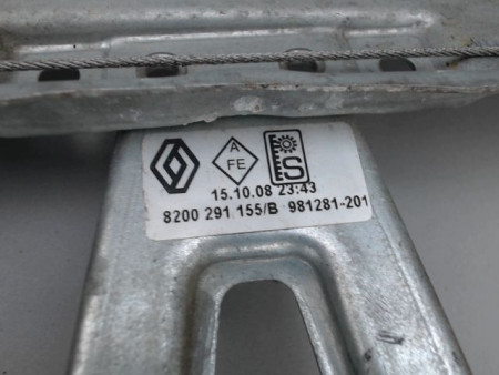 MECANISME LEVE-GLACE ARRIERE DROIT RENAULT CLIO