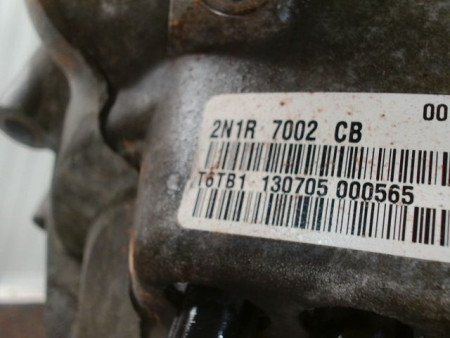 BOITE A VITESSE MECANIQUE FORD FIESTA 1.4 16V