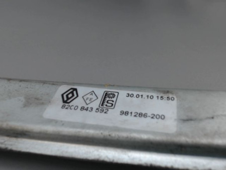 MECANISME LEVE-GLACE AVANT GAUCHE RENAULT CLIO