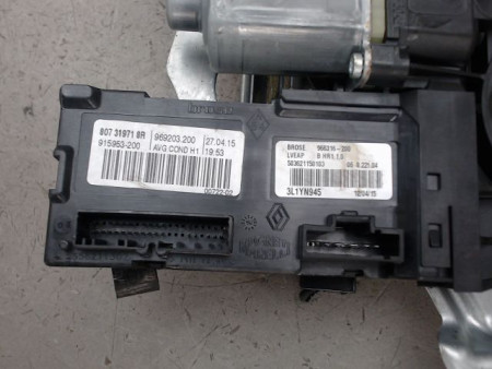 MECANISME LEVE-GLACE AVANT GAUCHE RENAULT MEGANE