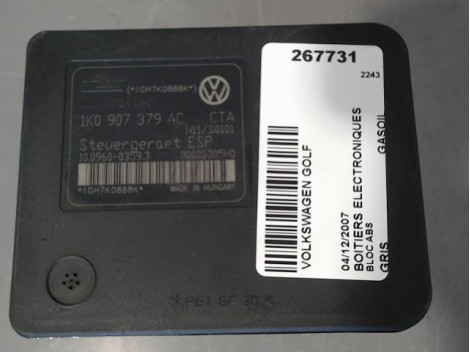 UNITE HYDRAULIQUE ABS VOLKSWAGEN GOLF