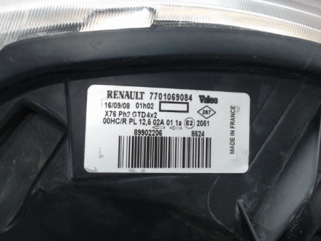 PHARE GAUCHE RENAULT KANGOO