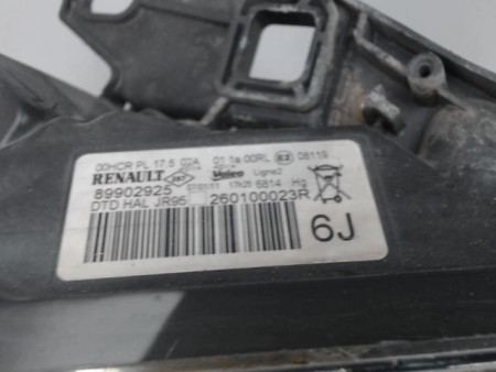 PHARE DROIT RENAULT MEGANE