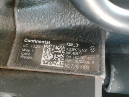 MOTEUR DIESEL RENAULT MEGANE 1.5 dCi