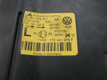 PHARE GAUCHE VOLKSWAGEN TOURAN