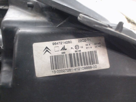 PHARE GAUCHE CITROEN C3